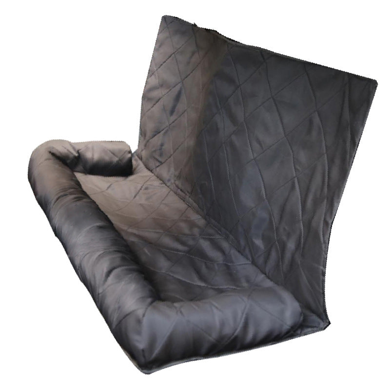 Dog back seat bed