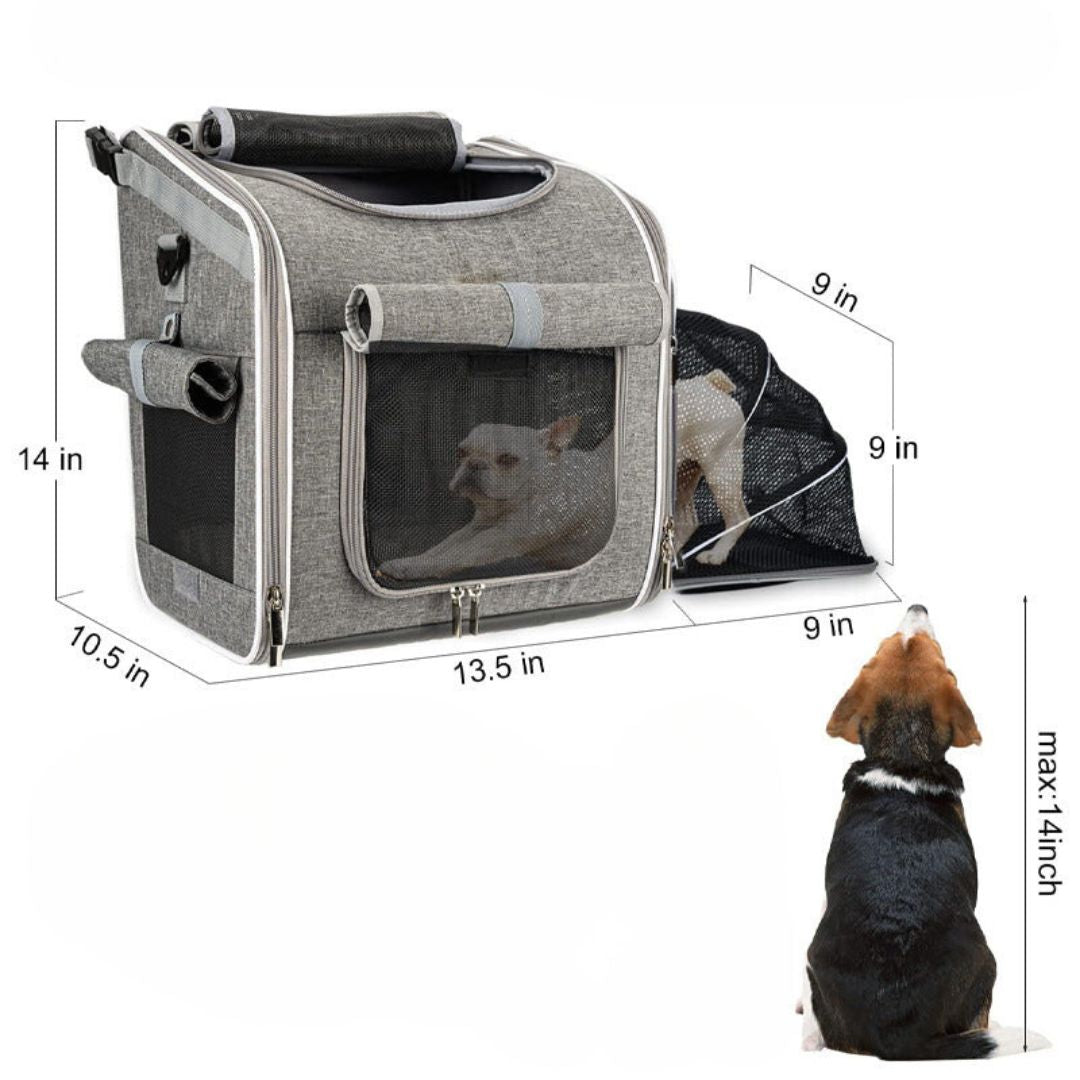 3in1 Dog Carrying Bag for Bicycles