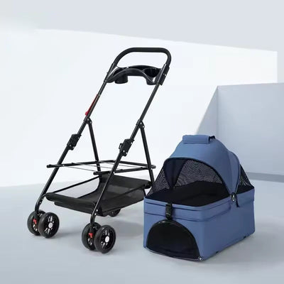 高級2in1犬用ベビーカー＆ペットキャリア