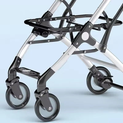 Dog Stroller and Pet Carrier – Foldable, Stylish, and Travel-Friendly