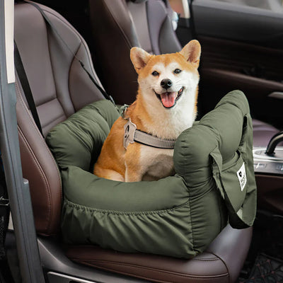 Comfortable dog bed for the car
