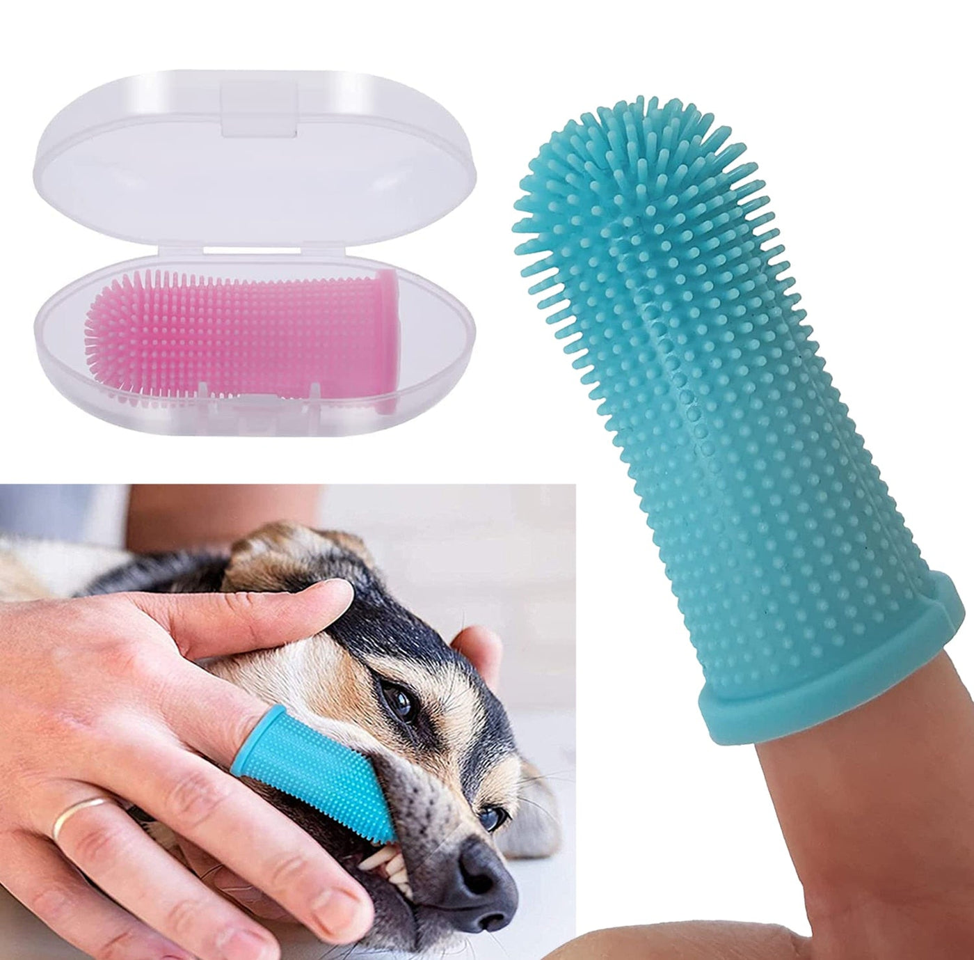 Dog Dental Cleaner Safe Material & Convenient to Use