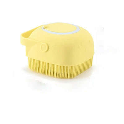 FurMassage – Soft Silicone Pet Grooming Brush