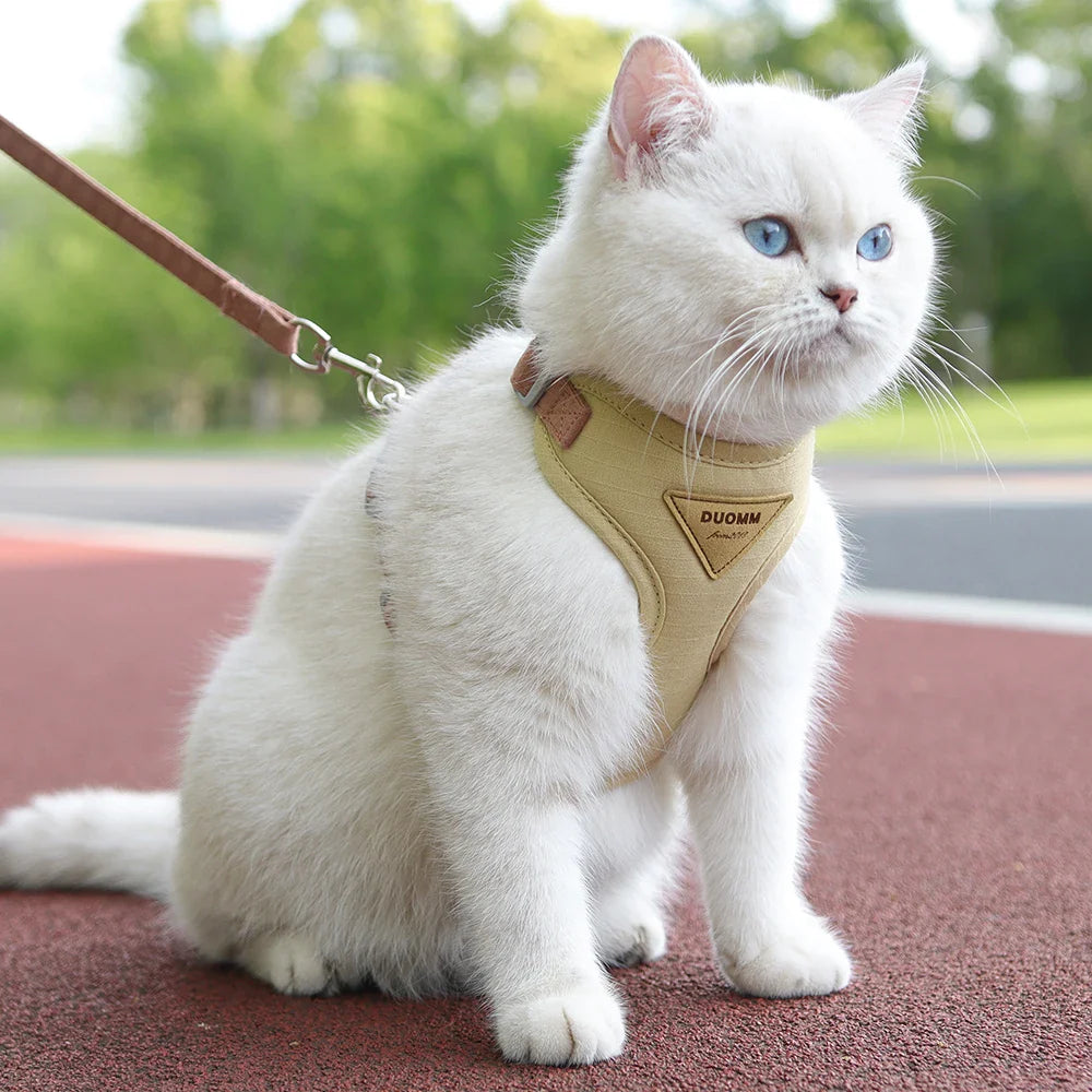 BreathEasy Cat Harness and Leash Set