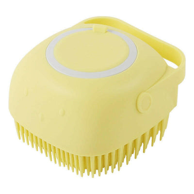 FurMassage – Soft Silicone Pet Grooming Brush