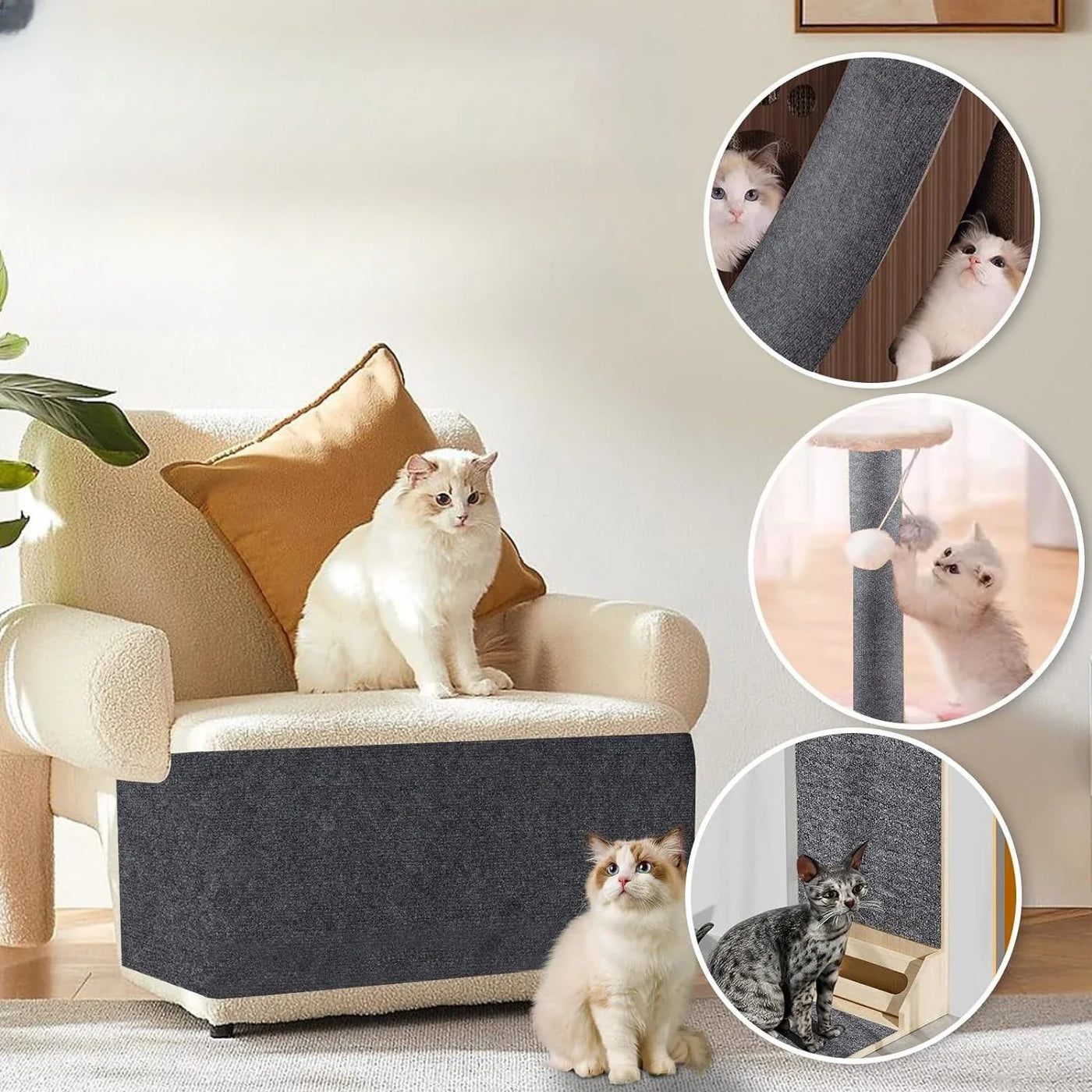 猫の引っかき傷から守る万能保護具