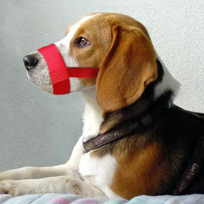 調節可能なナイロン製犬用口輪 - 通気性と安全性に優れています