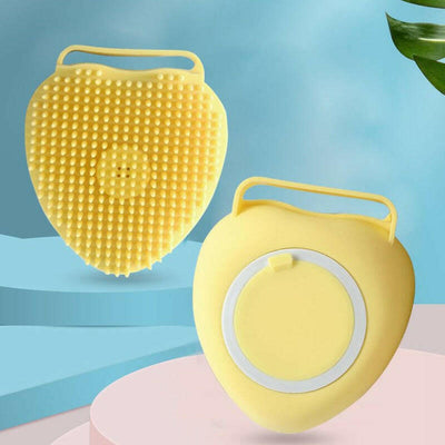 FurMassage – Soft Silicone Pet Grooming Brush