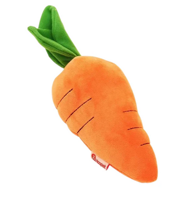 Plush Carrot for Dogs - Interactive Play and Cuddle Toy