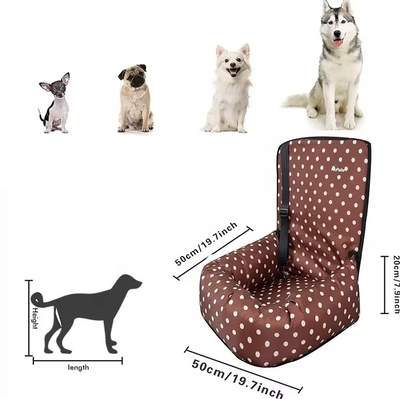 Folding Car Seat Cushion for Comfort and Support