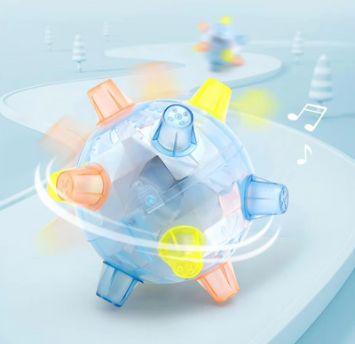 Glowing Play Ball for Pets with Light Effect and Sound Function