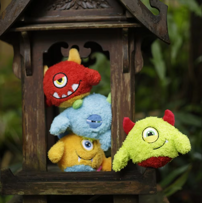 Interactive Plush Monster Ball – Fun Toy for Dogs
