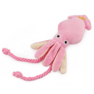 Plush Octopus – Interactive Chew Toy for Dogs