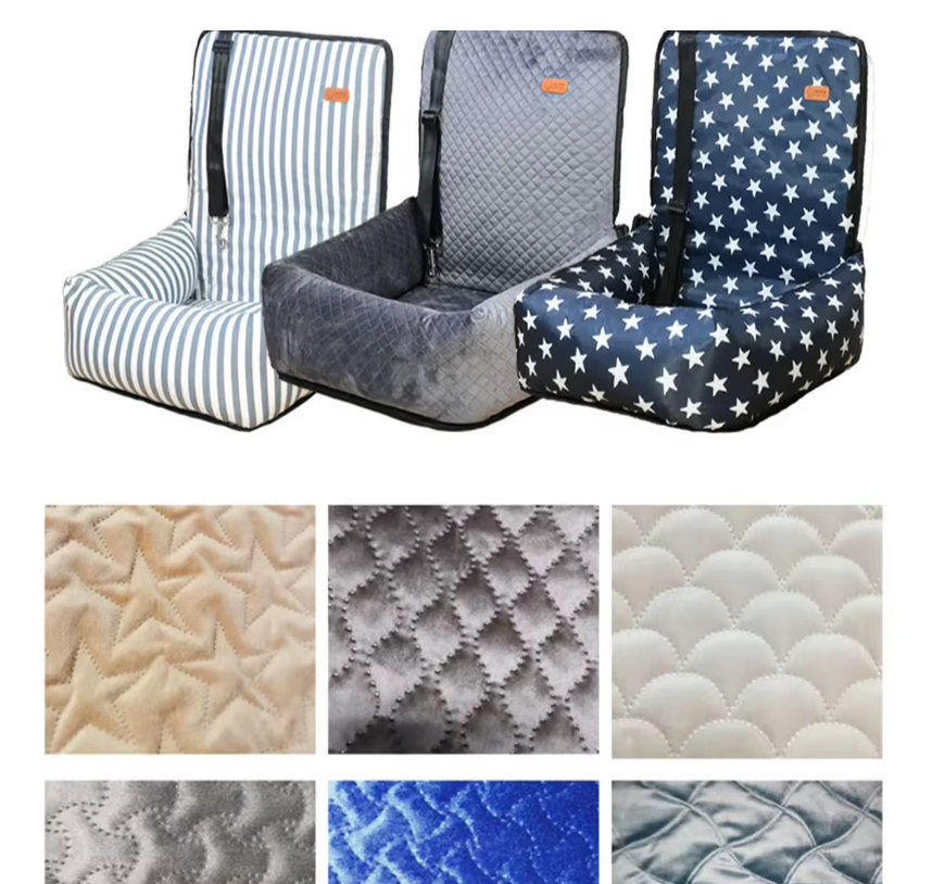 Dog Car Seat – Safety Seat for Dogs with Straps and Soft Padding