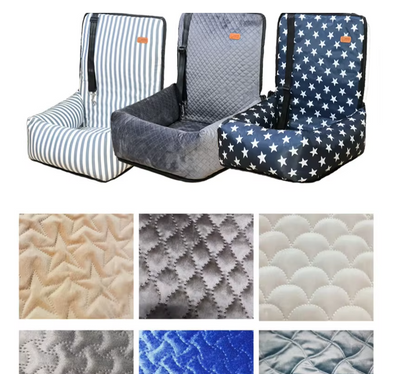Dog Car Seat – Safety Seat for Dogs with Straps and Soft Padding