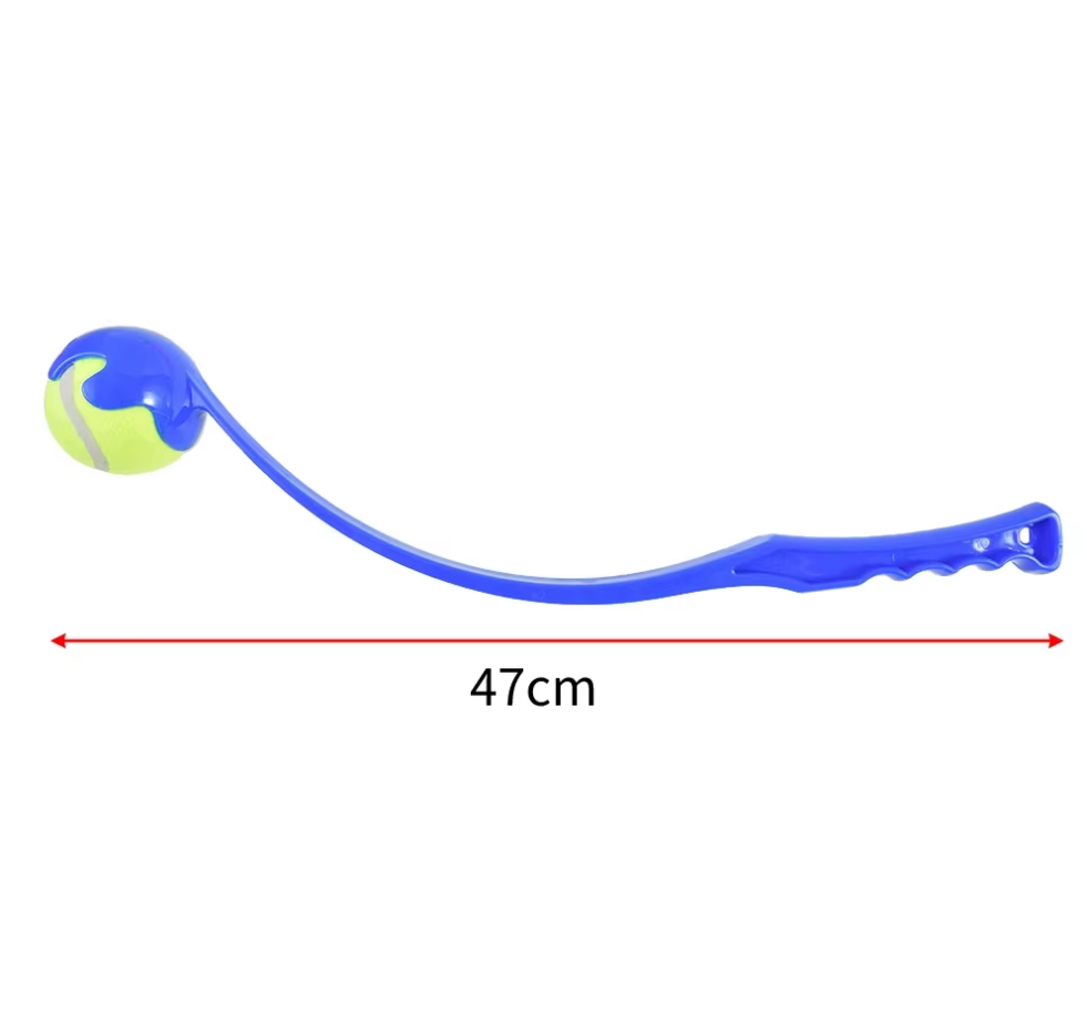 Dog Toy Throwing Game for Dogs with Ball Throwing Stick