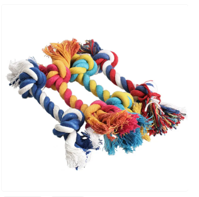 Dog Toy Rope - Colorful Chew Toy for Dogs