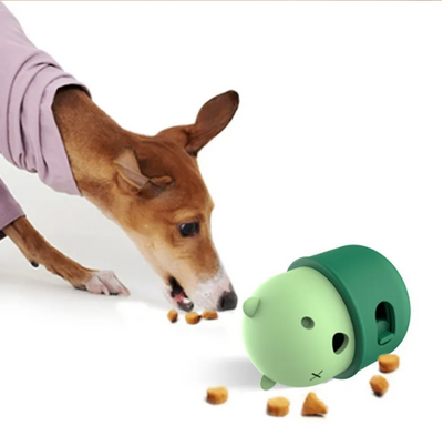 Interactive Dog Toy – Bear Shape with Click Mechanism for Dogs