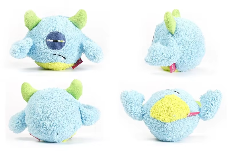Interactive Plush Monster Ball – Fun Toy for Dogs