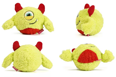 Interactive Plush Monster Ball – Fun Toy for Dogs