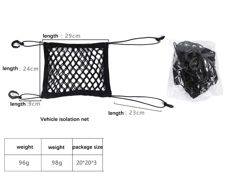 Car Net Pocket for Storage - Practical for the Vehicle Interior