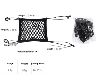 Car Net Pocket for Storage - Practical for the Vehicle Interior