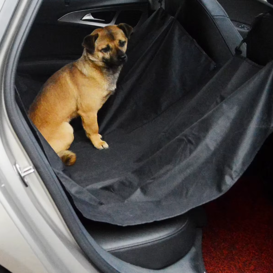 Waterproof Car Seat Cover for Dogs – Non-Slip Backseat Cover with Side Protection