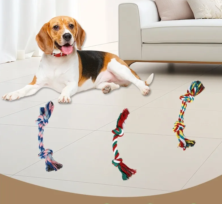 Dog Toy Rope - Colorful Chew Toy for Dogs
