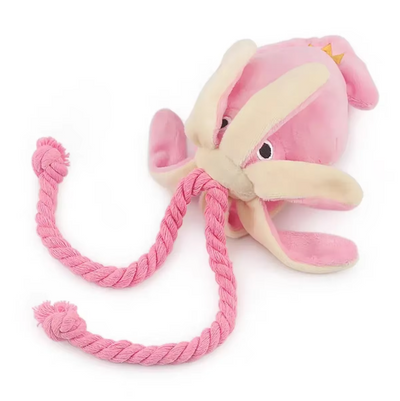 Plush Octopus – Interactive Chew Toy for Dogs