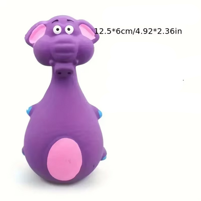 Dog Toy Animal Figure – Funny Squeaky Toy for Interactive Play Fun