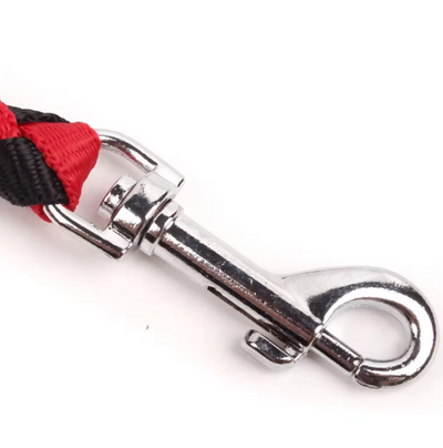 Twin Dog Leash in Check Pattern – Durable Leash for Two Dogs