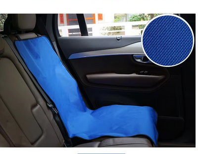 Waterproof Car Seat Cover for Dogs – Non-Slip Protection Mat with Seat Belt Attachment