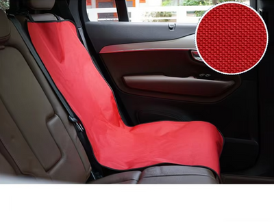Waterproof Car Seat Cover for Dogs – Non-Slip Protection Mat with Seat Belt Attachment