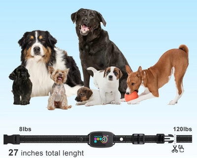 Dog Training Collar – 8 Levels of Vibration Shock Mode