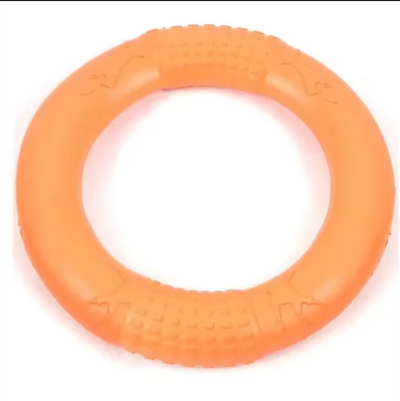 Rugged Throw and Bite Ring – Interactive Dog Toy for Active Fun