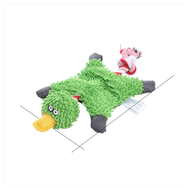 Chew Toy for Dogs – Fun Stuffed Animal with Rope for Play and Fun