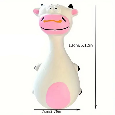 Dog Toy Animal Figure – Funny Squeaky Toy for Interactive Play Fun