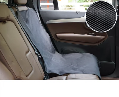 Waterproof Car Seat Cover for Dogs – Non-Slip Protection Mat with Seat Belt Attachment