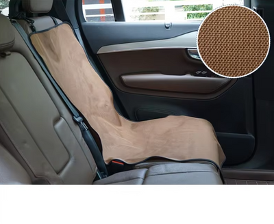 Waterproof Car Seat Cover for Dogs – Non-Slip Protection Mat with Seat Belt Attachment