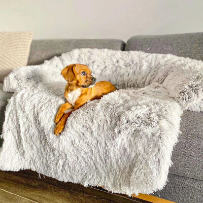 落ち着くソフトソファプロテクター犬用ベッド