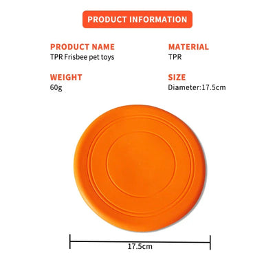 Dog Toy Frisbee – Durable Throwing Disc for Active Play