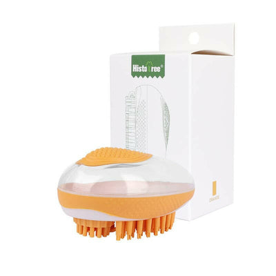 2-in-1 Shower Brush Massage Comb Soft Silicone