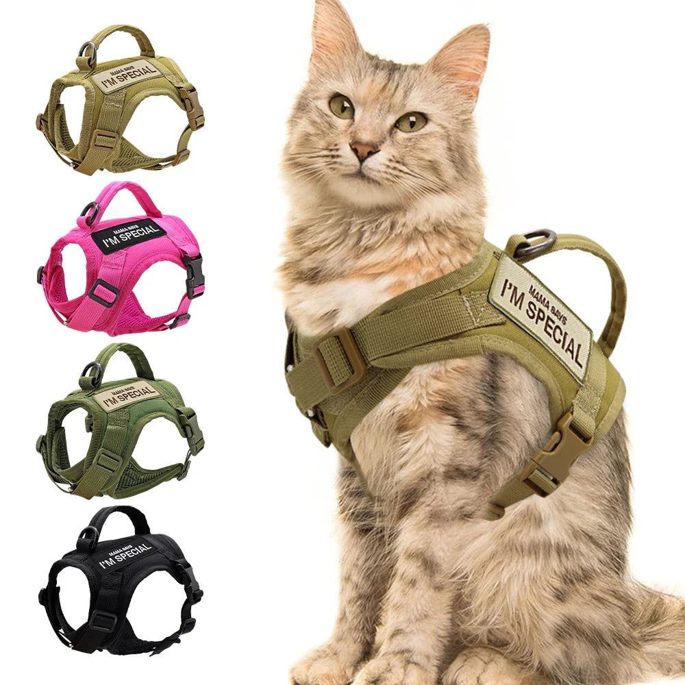 Nylon Cat Harness with Handle