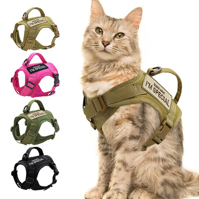 Nylon Cat Harness with Handle