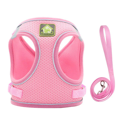 Reflective Cat Harness and Leash Set