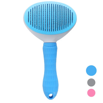Pet Care Brush - Self-Cleaning Comb for Dogs and Cats