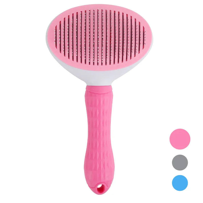 Pet Care Brush - Self-Cleaning Comb for Dogs and Cats