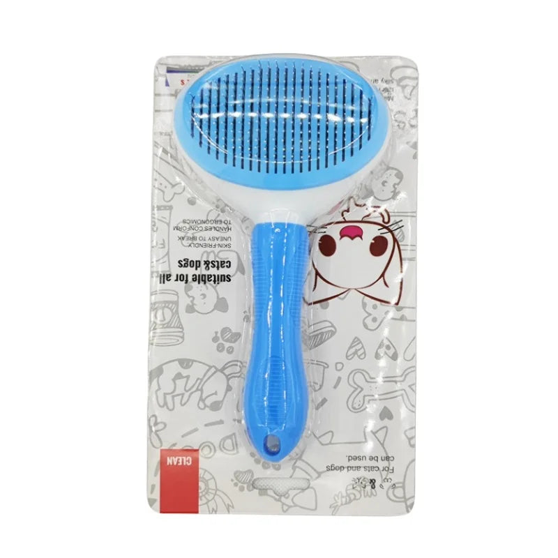 Pet Care Brush - Self-Cleaning Comb for Dogs and Cats