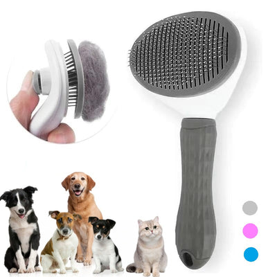 Pet Care Brush - Self-Cleaning Comb for Dogs and Cats