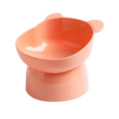 Elevated Dog Feeding Bowl with Corner for Better Digestion and Neck Protection